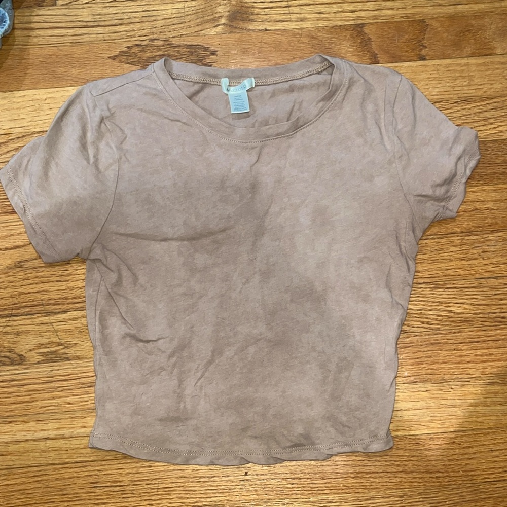 Bozzolo Tan crop top